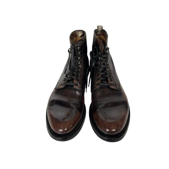 Officine Creative Boots Mens 7 ANATOMIA 013 Cafe Brown Leather Ankle 40 Italy main image 9